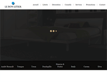 Tablet Screenshot of lebonlitier.com